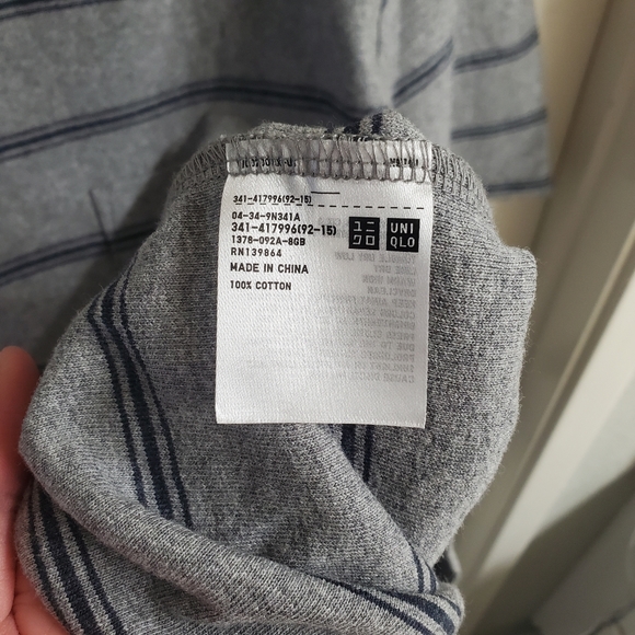 Uniqlo U Striped T-Shirt (S) - Picture 5 of 5
